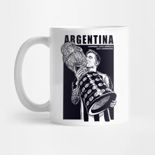 Argentina, copa america winner Mug